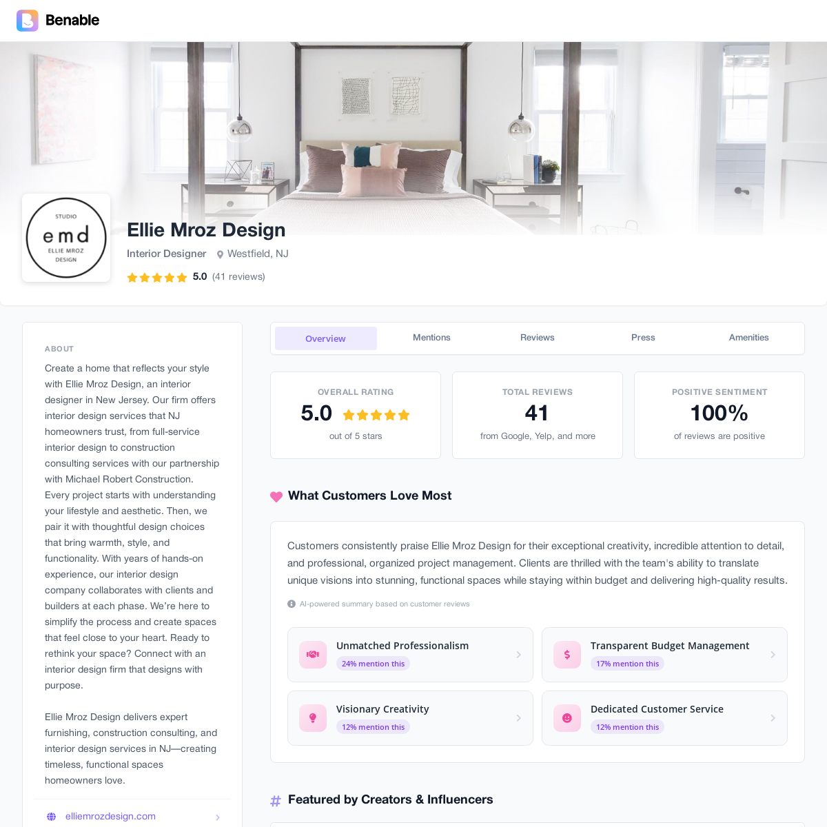 Ellie Mroz Design - Interior Designer in Westfield, NJ | Reviews & Ratings